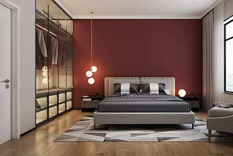 襄樊现代风格-卧室