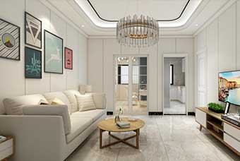 襄樊现代风格-客厅