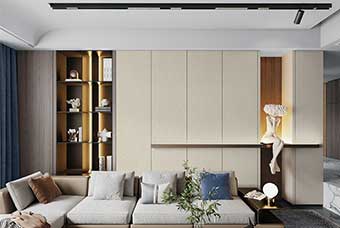 襄樊北欧风格-客厅