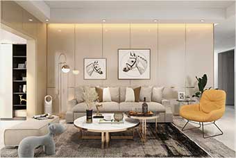 襄樊客厅空间案例