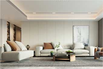 襄樊客厅空间案例