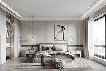襄樊卧室空间案例