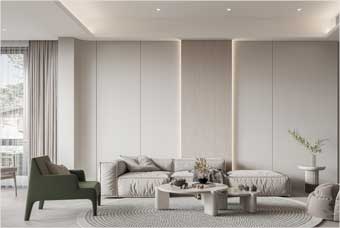 襄樊客厅空间案例