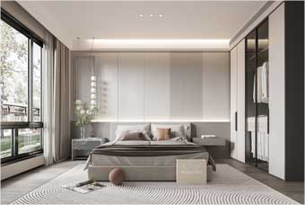 襄樊卧室空间案例