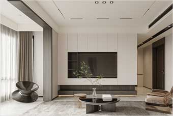 襄樊客厅空间案例